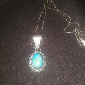Silver and Turquoise necklace
